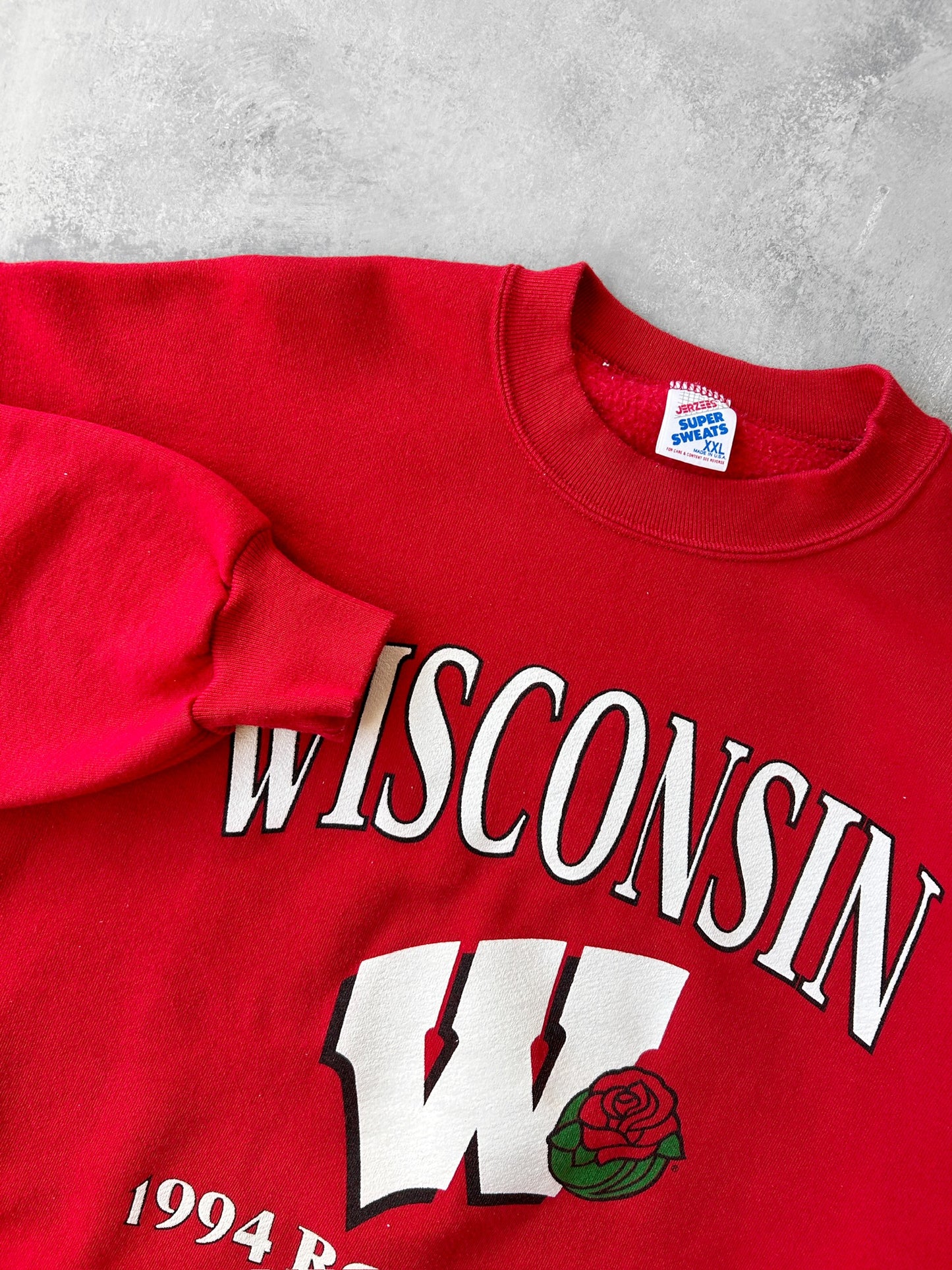 University of Wisconsin Rose Bowl Sweatshirt '94 - XL