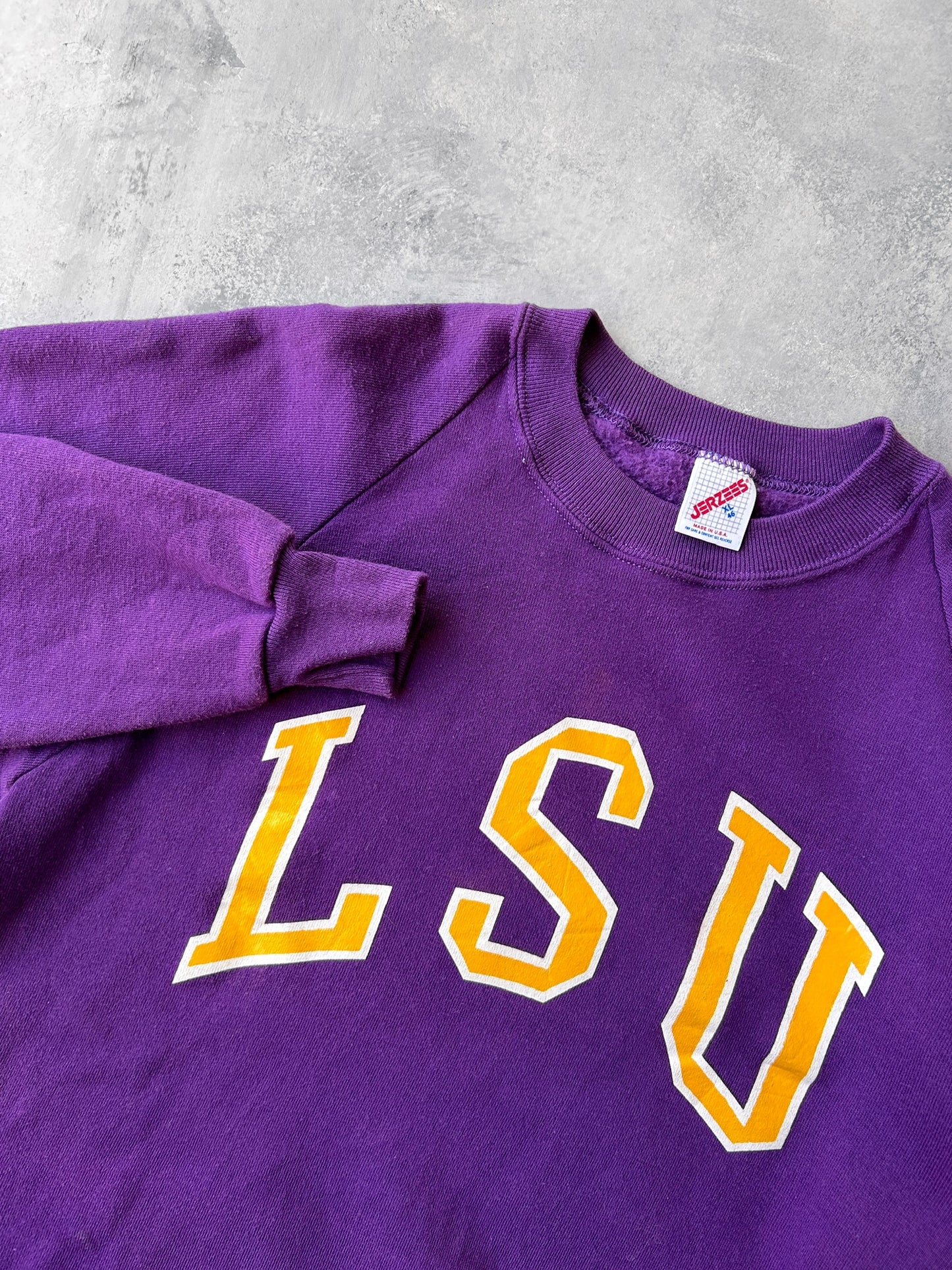 Louisiana State University Sweatshirt 80's - Large