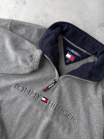 Tommy Hilfiger Fleece Pullover Jacket 90's - XL