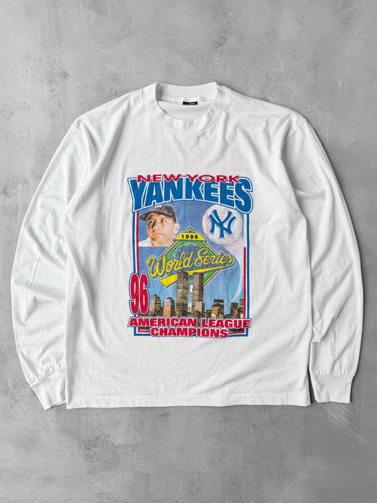 New York Yankees World Series Bootleg T-Shirt '96 - XL