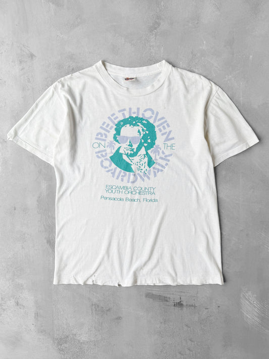 Beethoven on the Boardwalk T-Shirt 90's - Medium