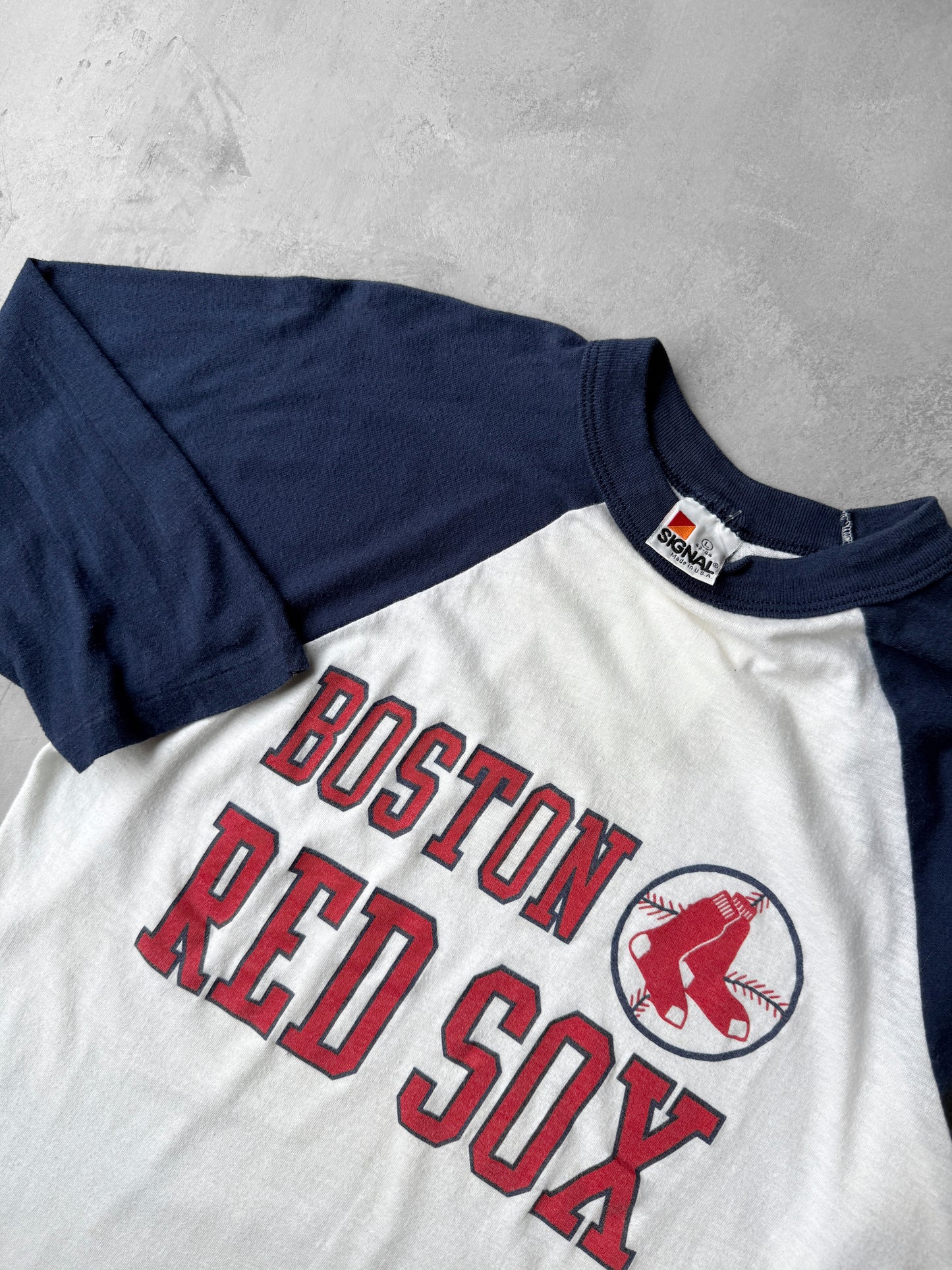 Boston Red Sox Baseball T-Shirt 80's - Medium