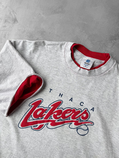Ithaca Lakers Baseball T-Shirt 90's - XL