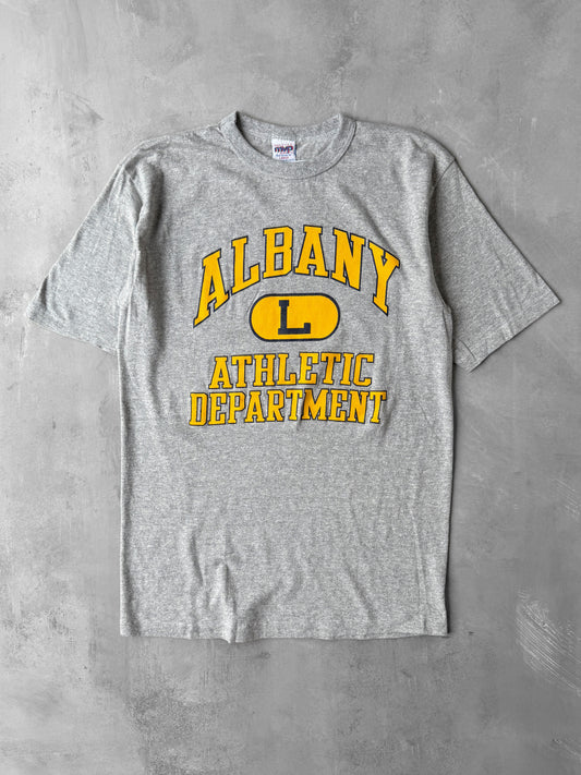 University At Albany Athletics T-Shirt 90's - Large