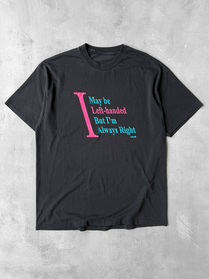 Left-Handed T-Shirt 80's - XL