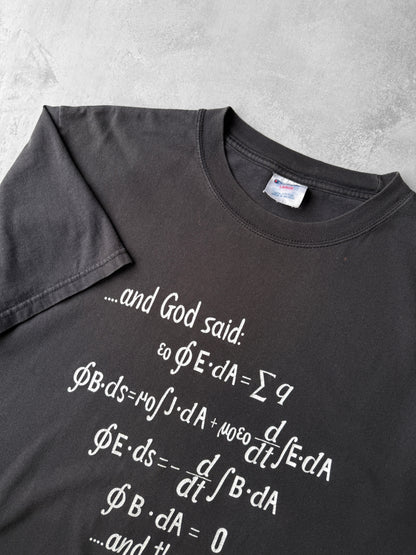 Physics T-Shirt Y2K - Large