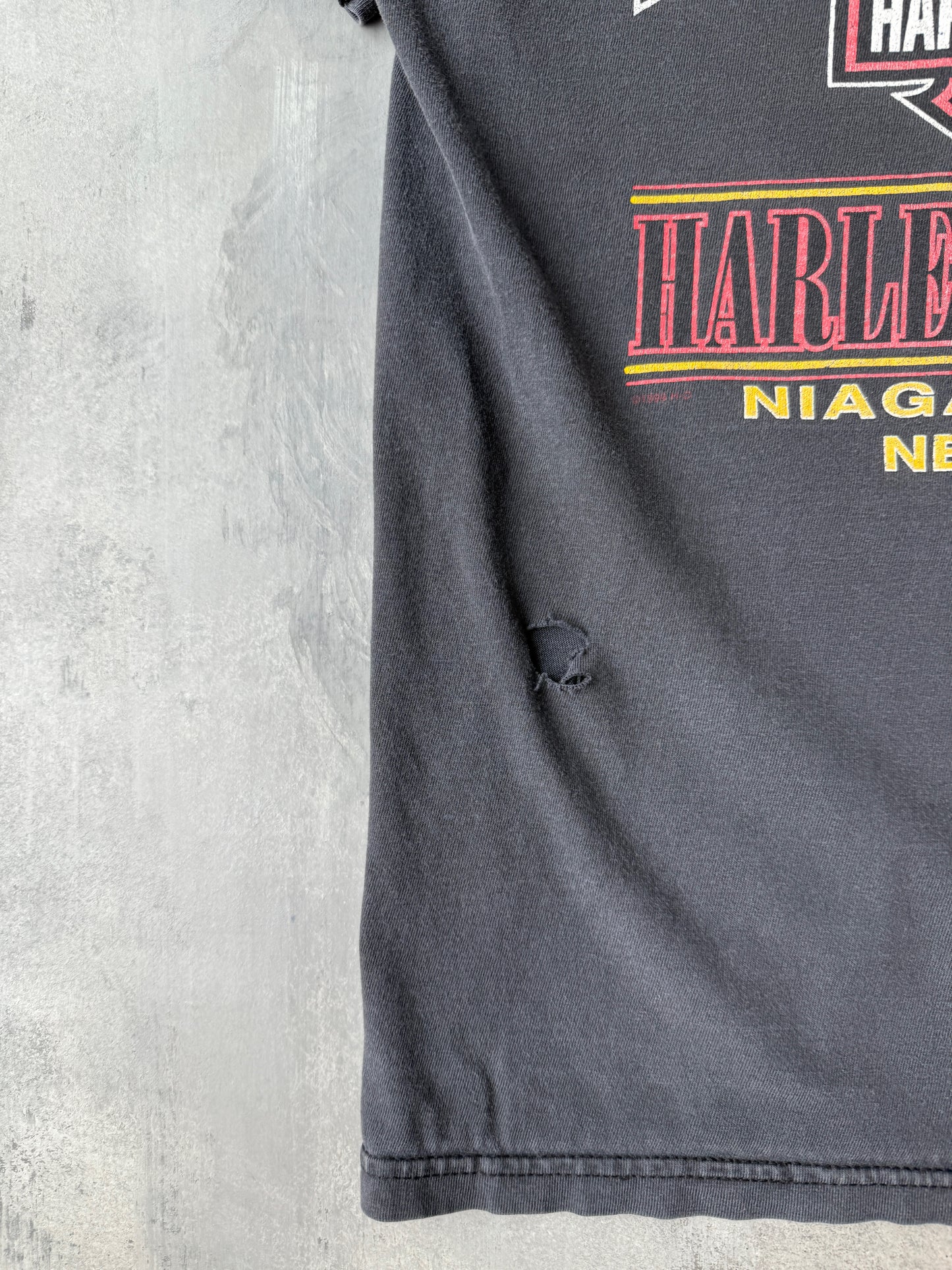 Harley Davidson Niagara Falls T-Shirt 90's - Large