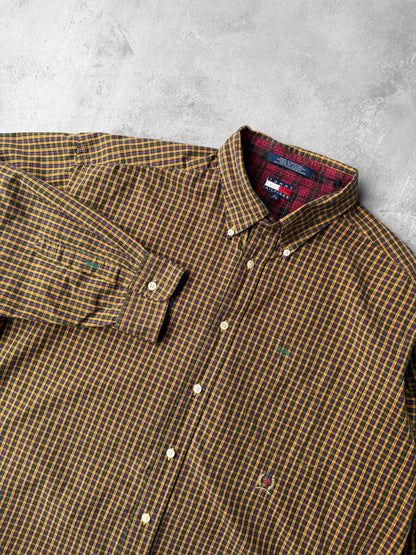 Check Plaid Oxford Shirt 90's - XL