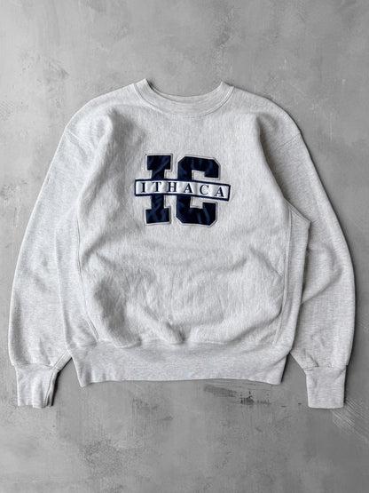 Ithaca College Sweatshirt 90's - Large