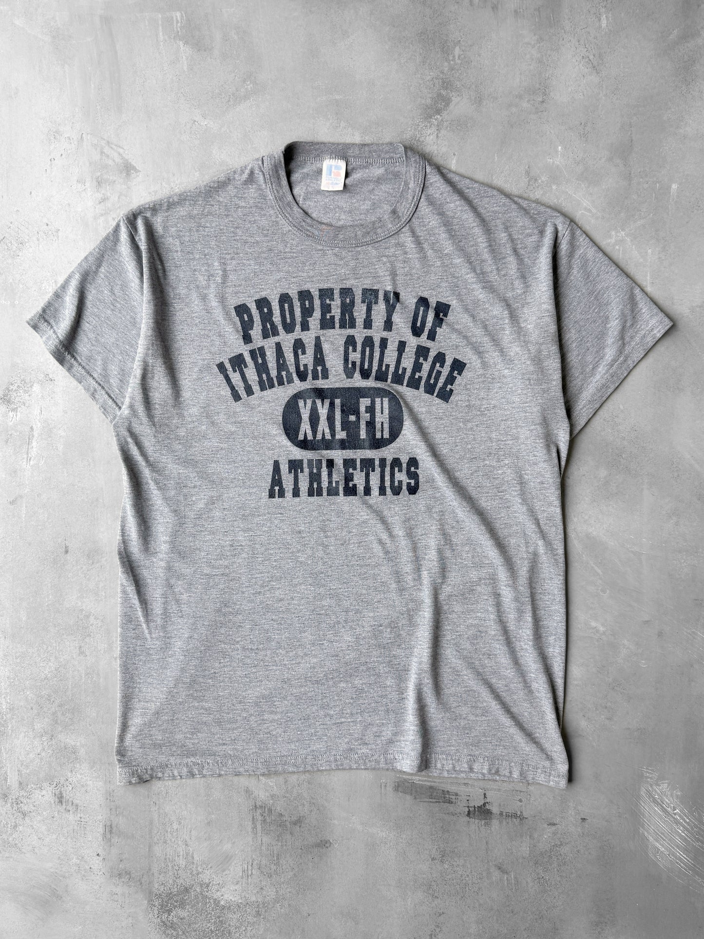 Ithaca College Athletics T-Shirt Y2K - Large