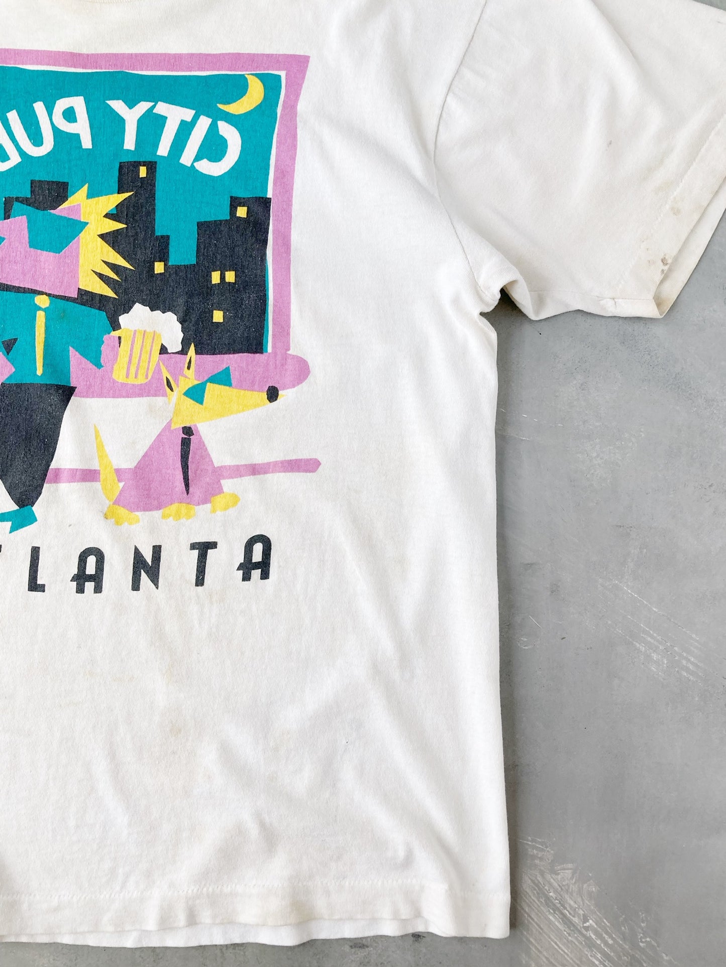 City Pub Atlanta T-Shirt 90's - Large