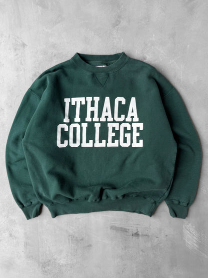 Ithaca College Sweatshirt 90's - Large