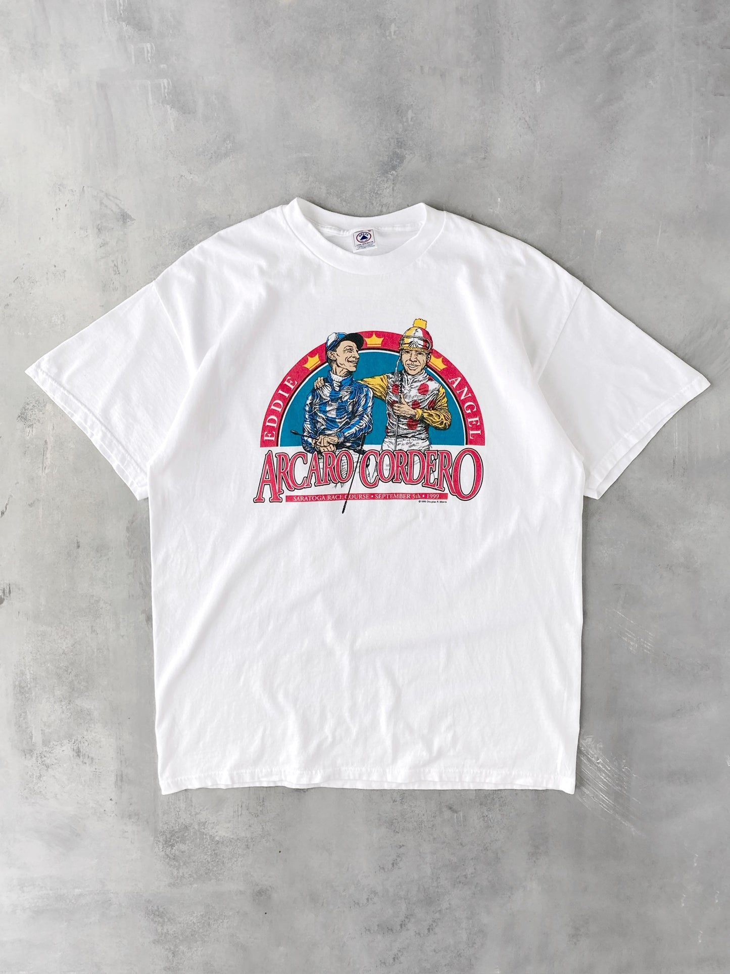 Saratoga Arcaro and Cordero T-Shirt '99 - XL