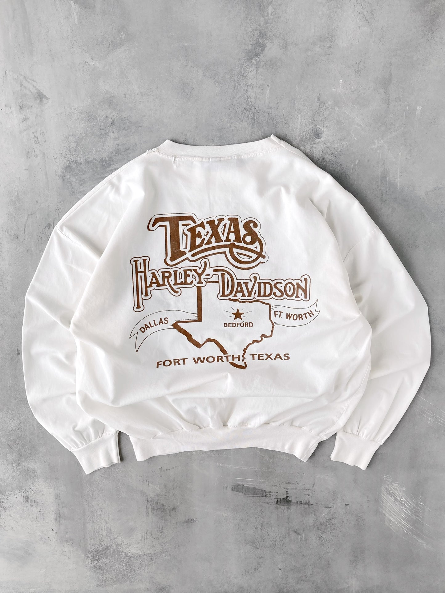 Texas Harley-Davidson Shirt '91 - Medium
