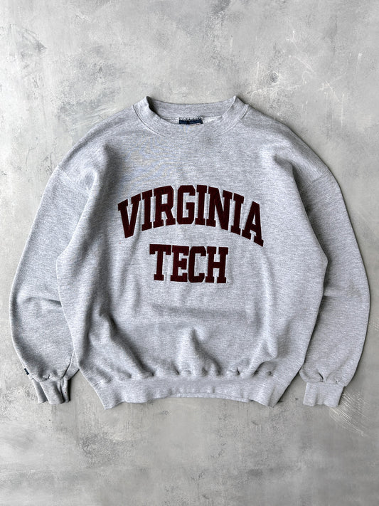 Virginia Tech Sweatshirt 00's - Large