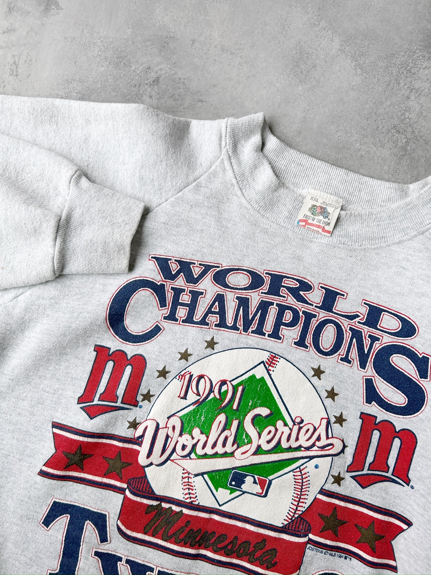 Minnesota Twins Sweatshirt '91 - XL
