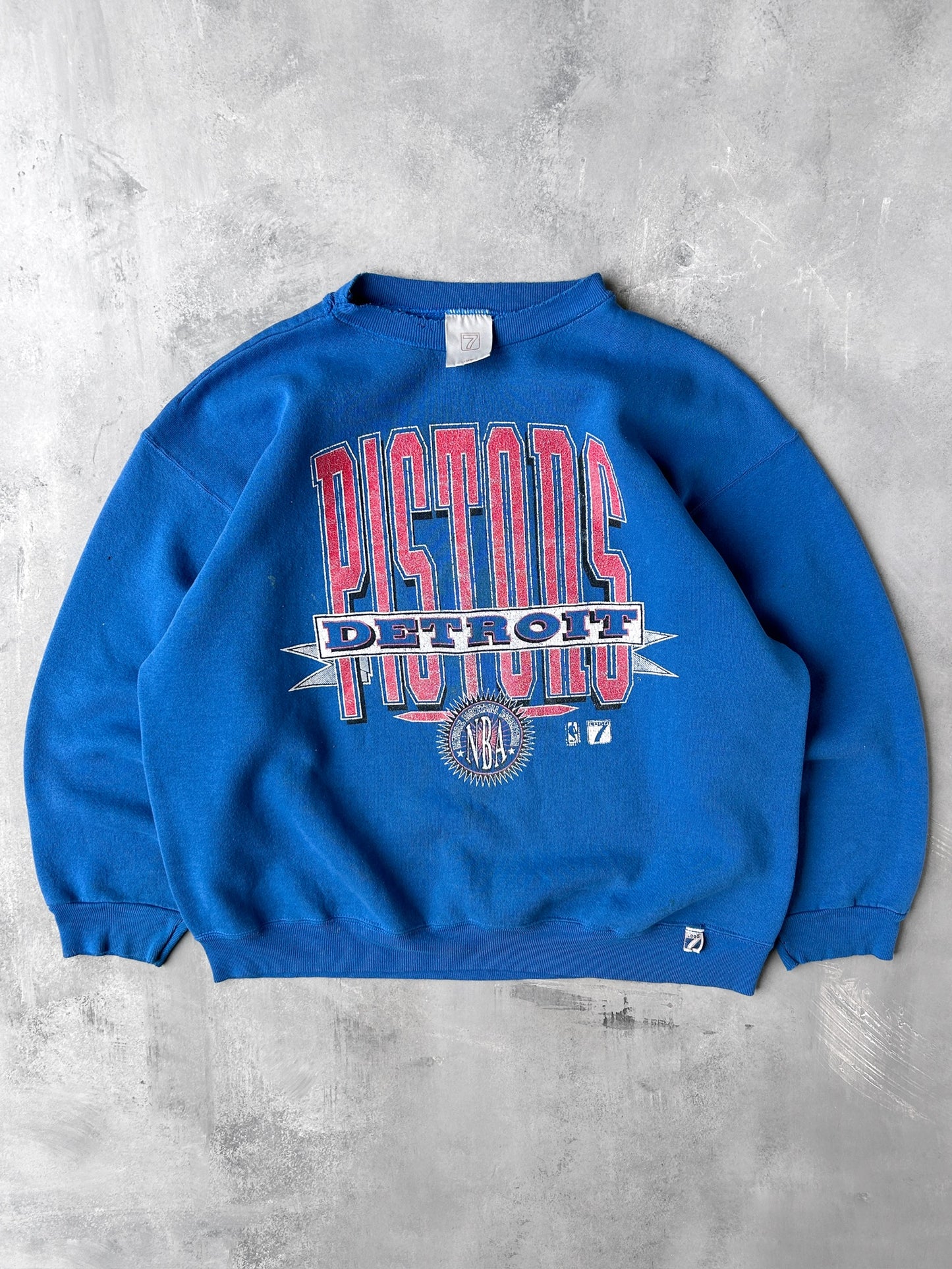 Detroit Pistons Sweatshirt 90's - Large