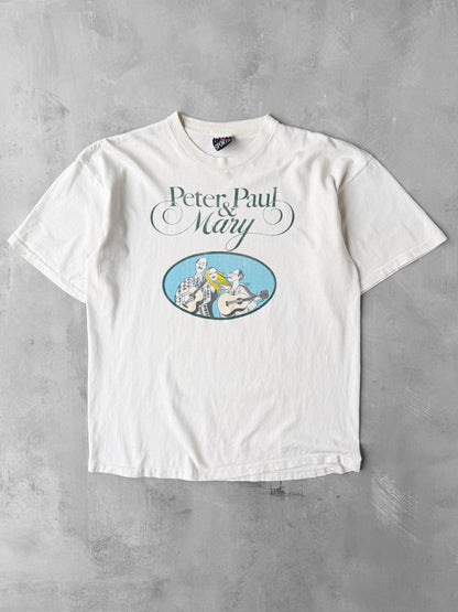 Peter, Paul, and Mary T-Shirt 90's - XL