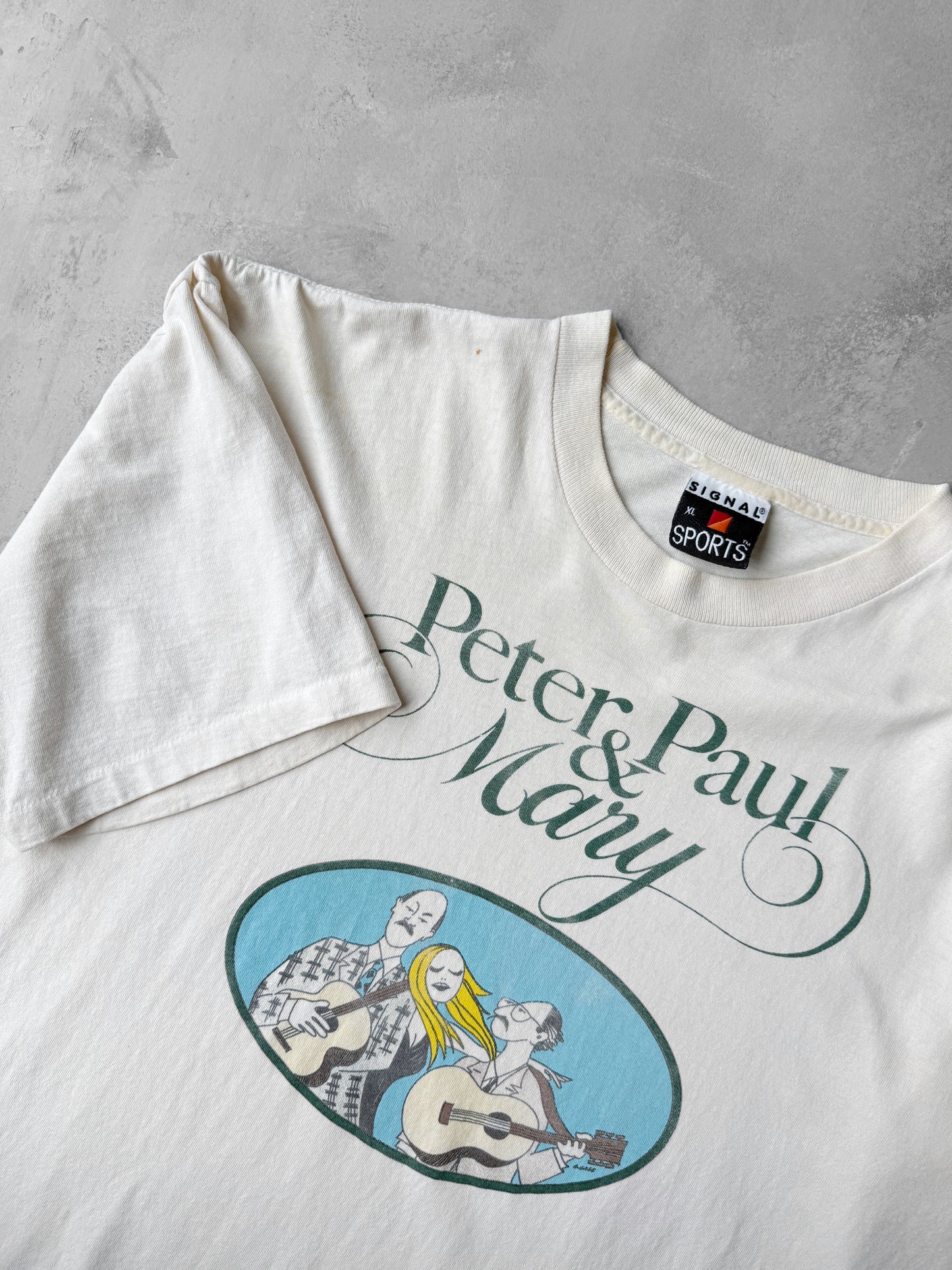 Peter, Paul, and Mary T-Shirt 90's - XL