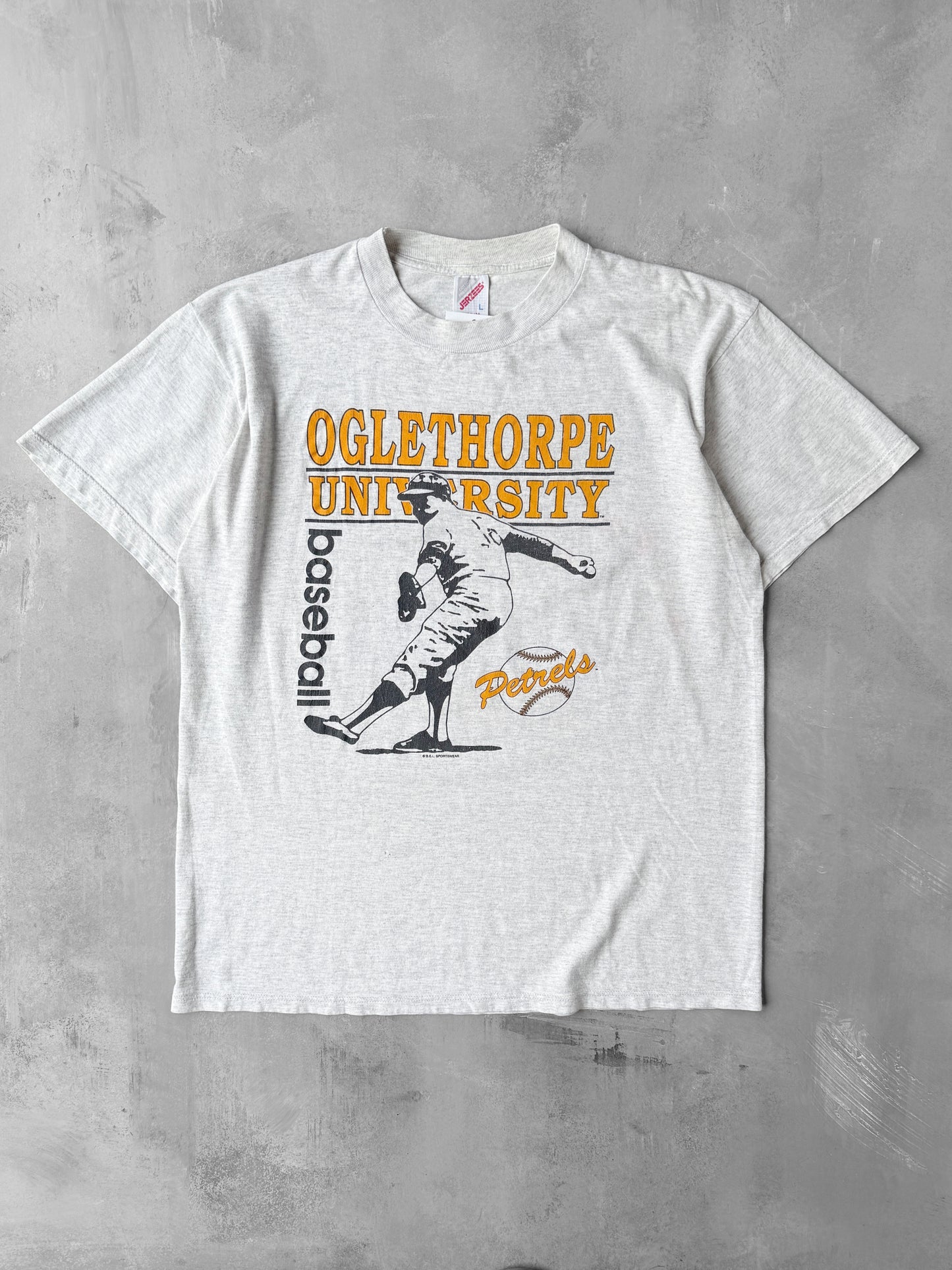 Oglethorpe University Baseball T-Shirt 90's - Large
