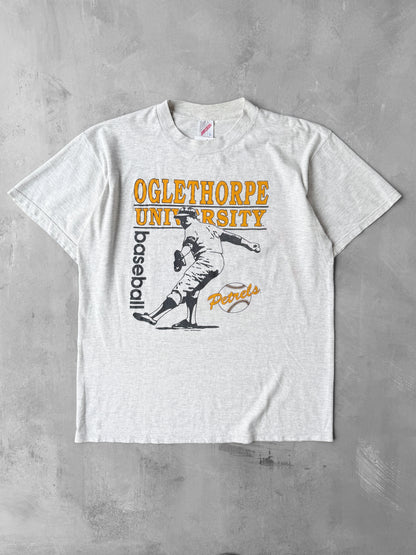 Oglethorpe University Baseball T-Shirt 90's - Large