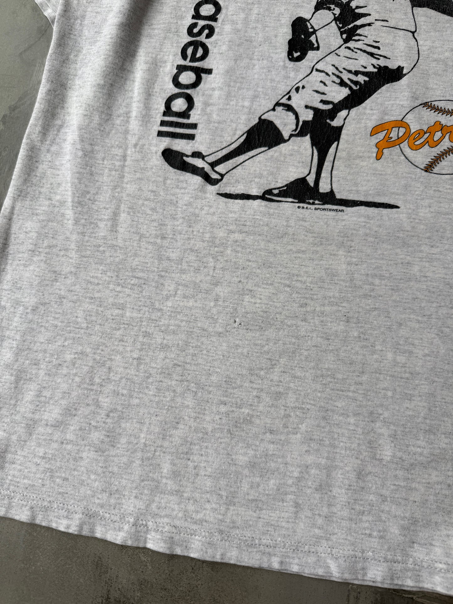 Oglethorpe University Baseball T-Shirt 90's - Large