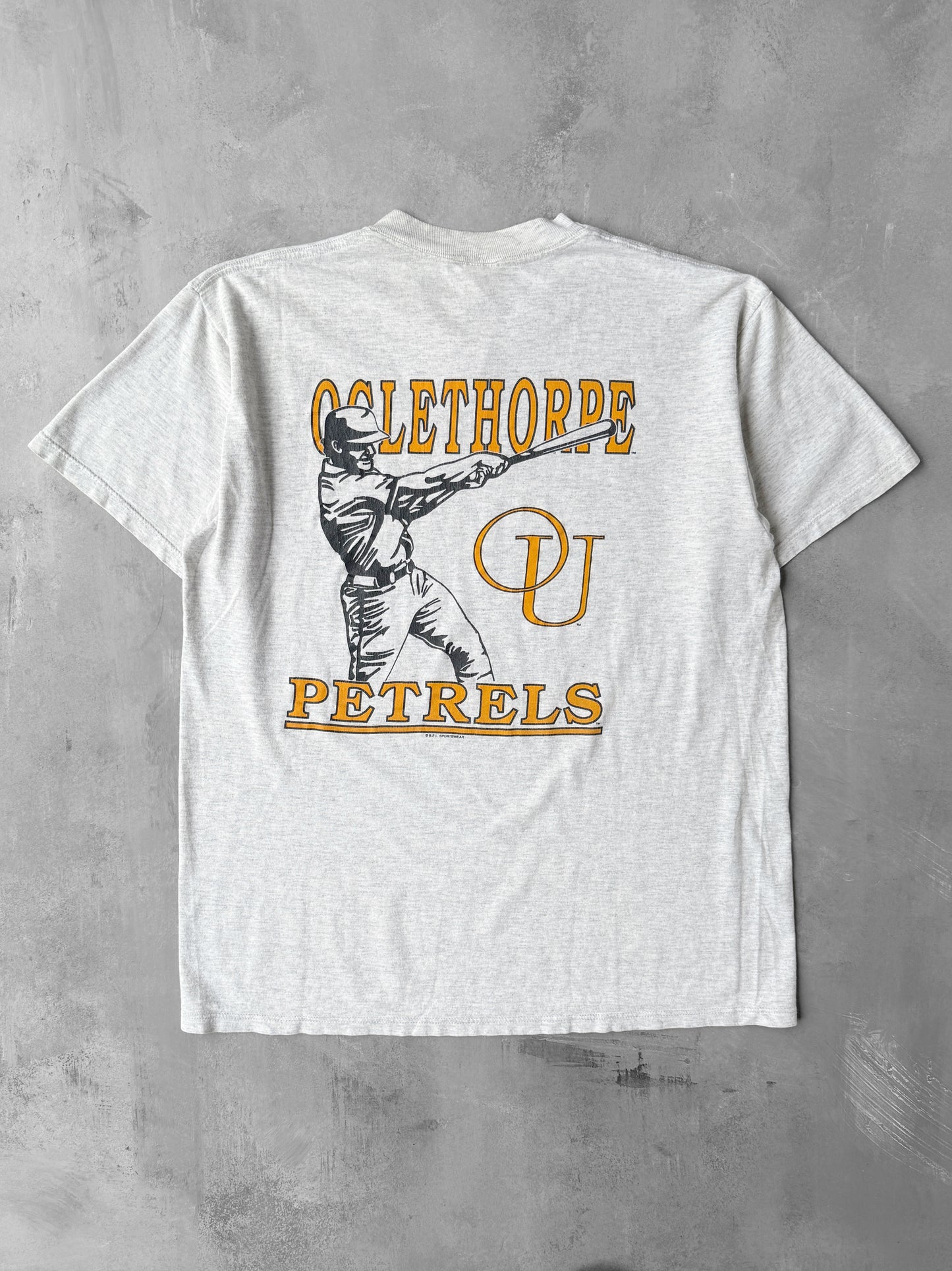 Oglethorpe University Baseball T-Shirt 90's - Large