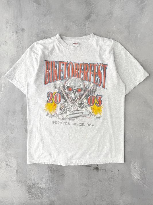 Biketoberfest Daytona T-Shirt '03 - Large