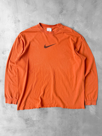 Nike Long Sleeved T-Shirt Y2K - XL