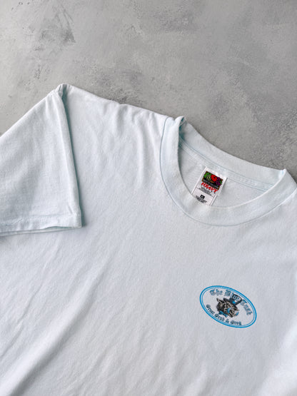 The Blue Tusk T-Shirt Y2K - XL