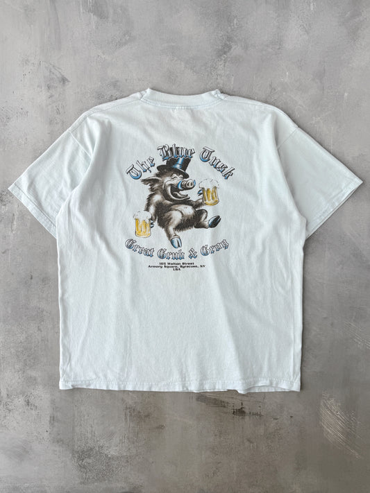 The Blue Tusk T-Shirt Y2K - XL