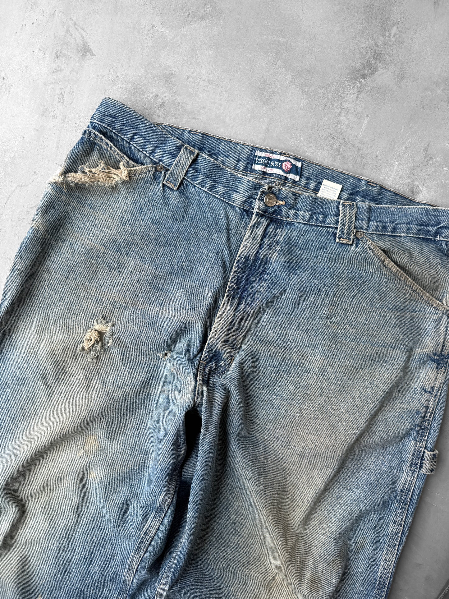 Mission Blues Distressed Jeans Y2K - 40x32