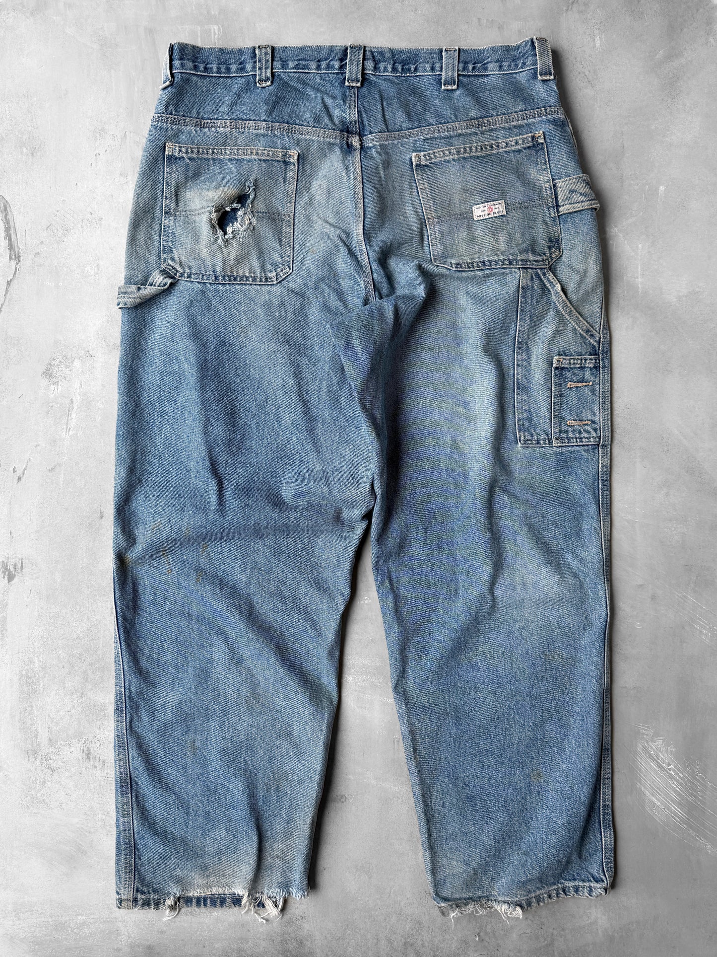 Mission Blues Distressed Jeans Y2K - 40x32