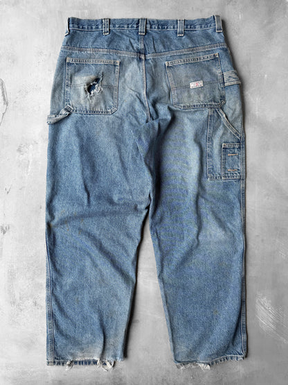 Mission Blues Distressed Jeans Y2K - 40x32