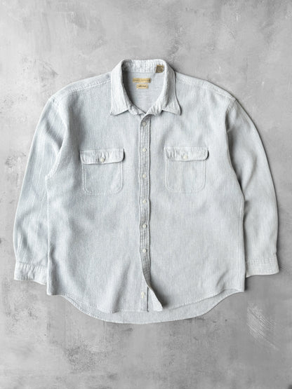 Waffle Textured Shirt Y2K - XL