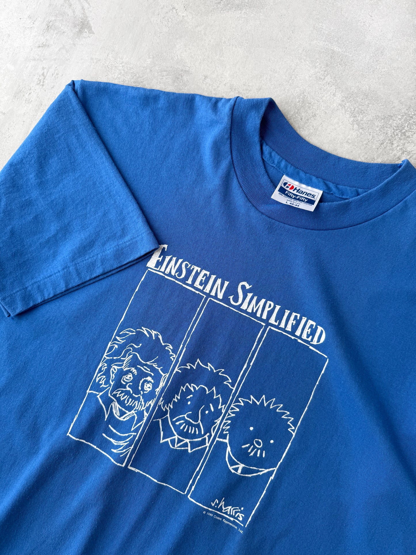 Einstein Simplified T-Shirt '89 - Large