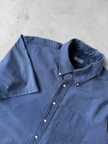 Dark Blue Shirt 90's - Large