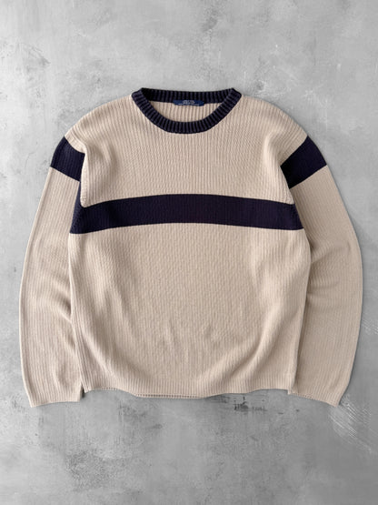Ribbed Pullover Y2K - Large