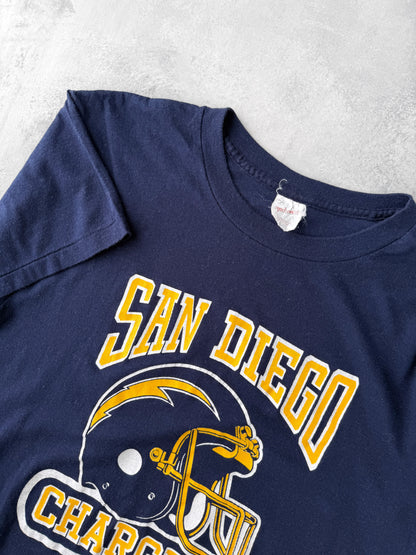San Diego Chargers T-Shirt 80's - Small