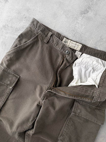 Canvas Cargo Pants Y2K - 31x32