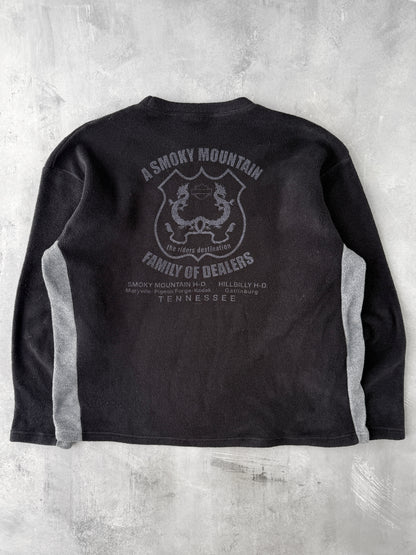 Harley-Davidson Fleece Pullover Y2K - XL