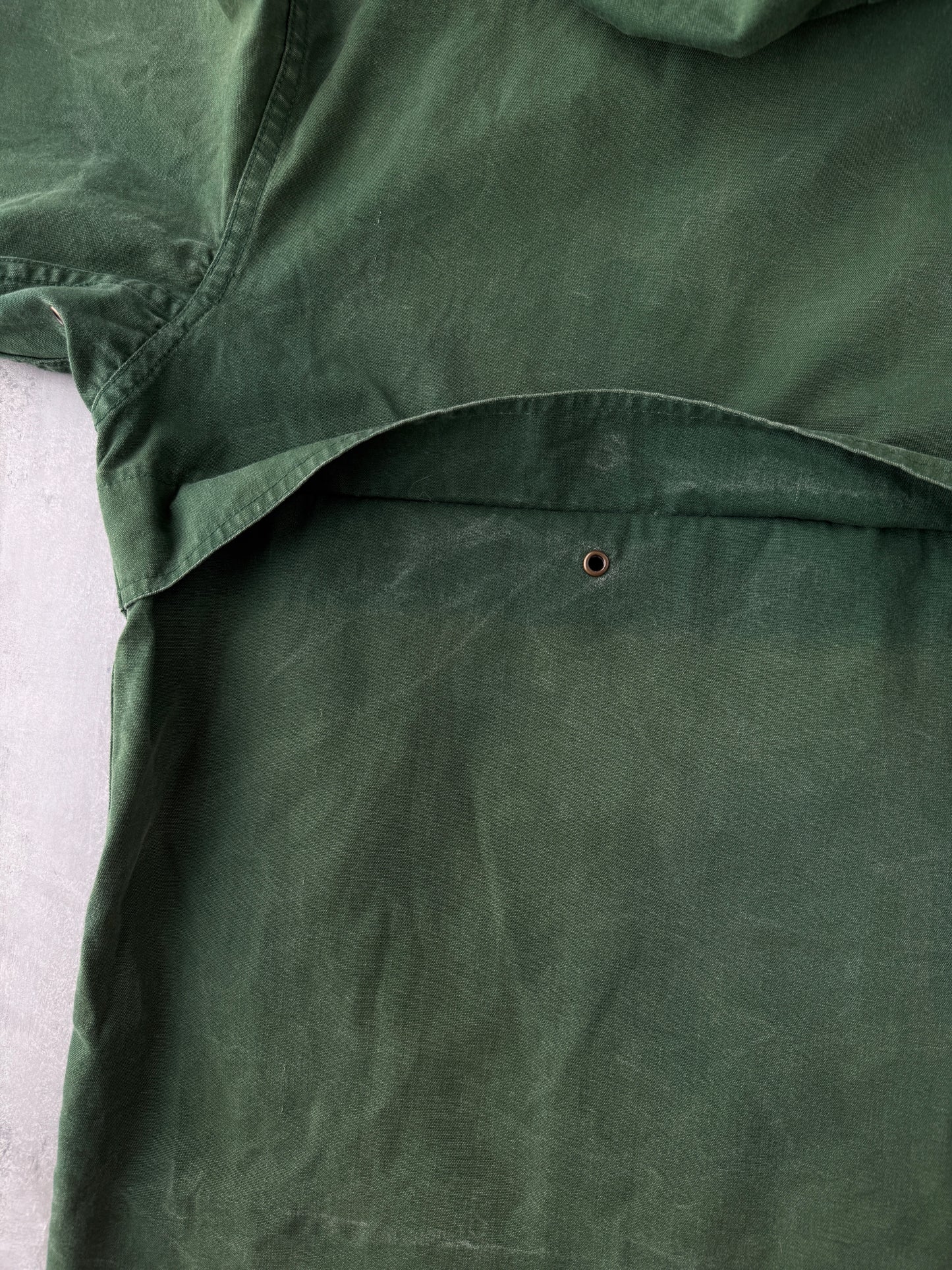 Green Cotton Jacket 90's - Large