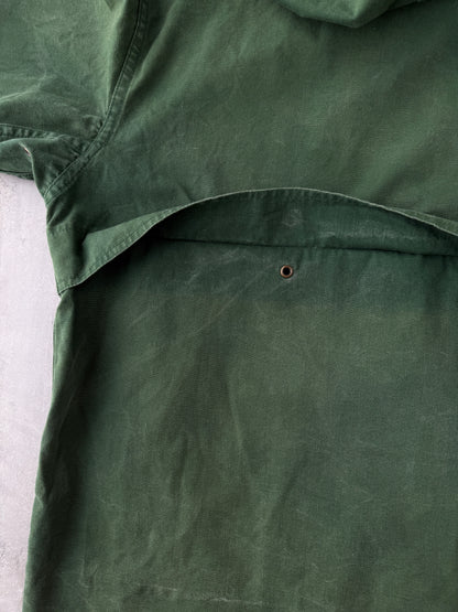 Green Cotton Jacket 90's - Large