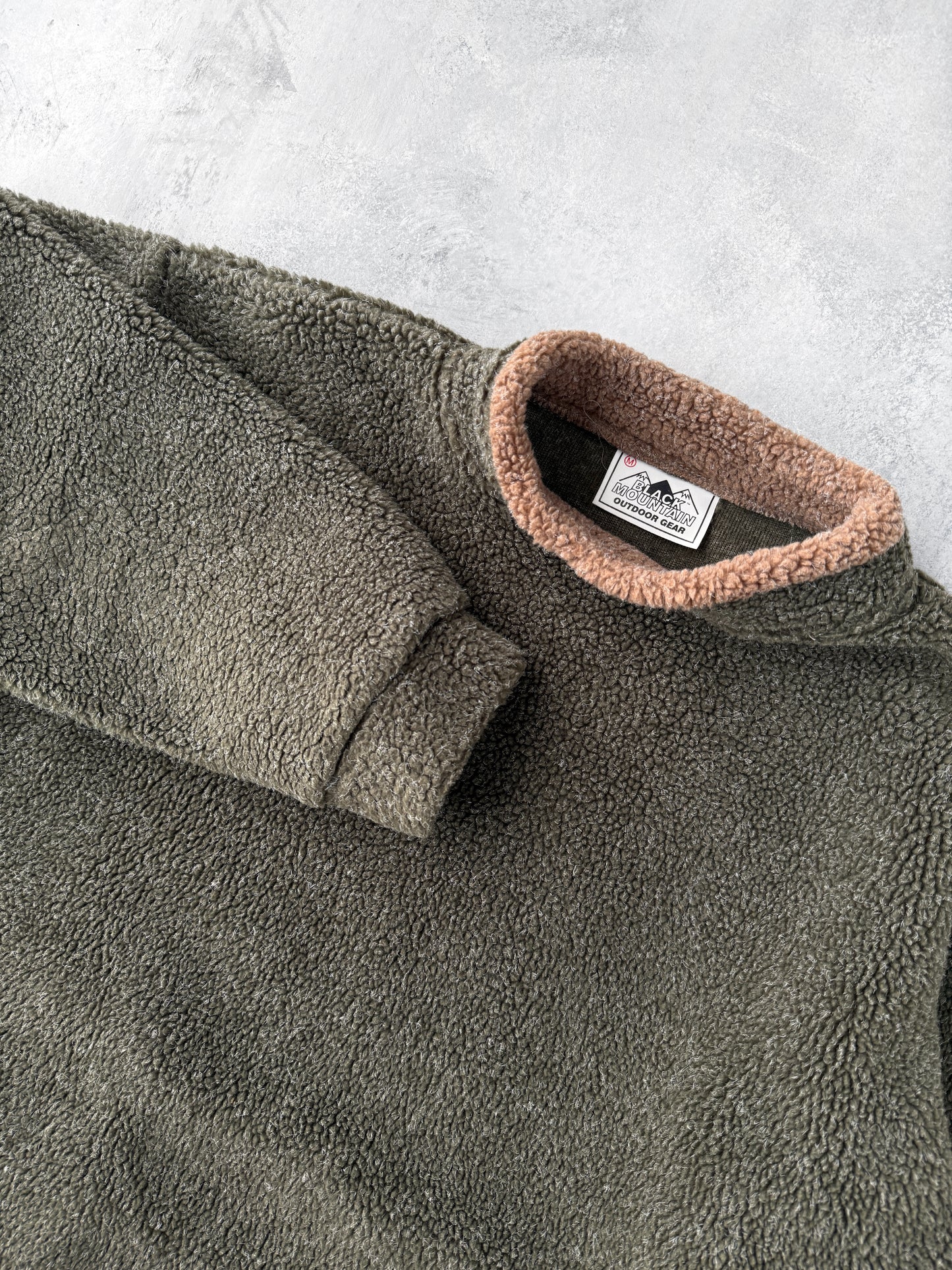 Pile Fleece Pullover Y2K - Medium