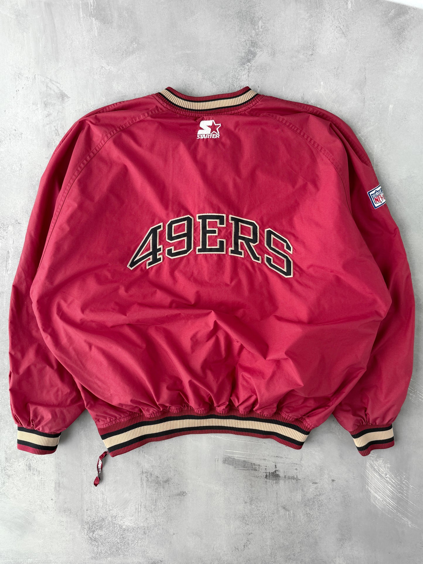 San Francisco 49ers Pullover Jacket 90's - XL