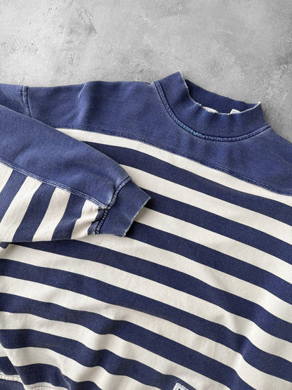 Striped GAP Sweatshirt 90's - Large