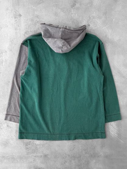 Adidas Colorblock Trefoil Hoodie 90's - Medium