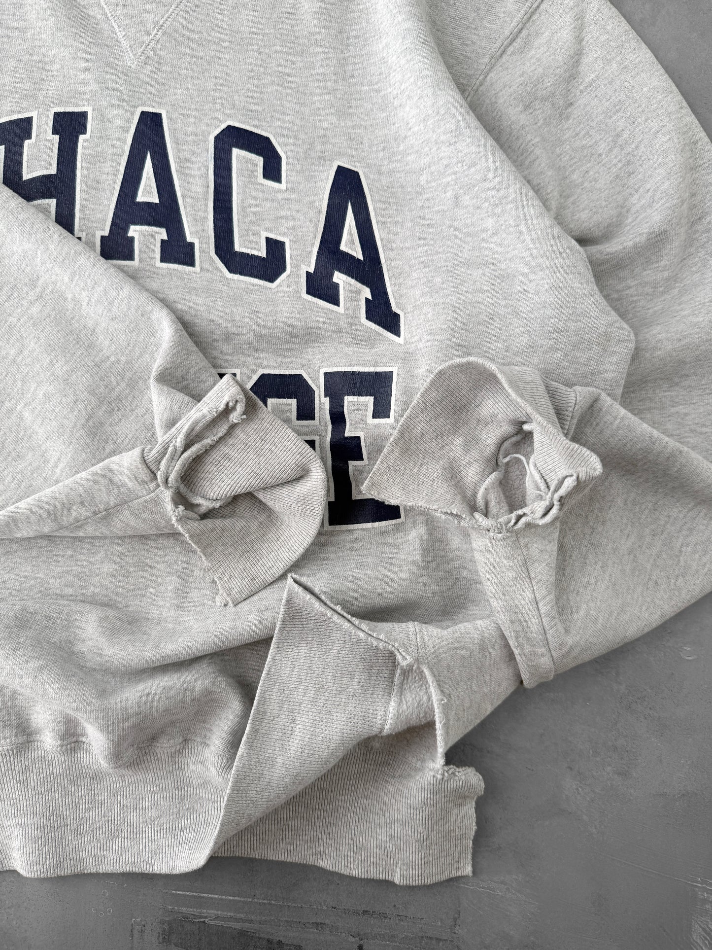 Ithaca College Sweatshirt 90's - Large