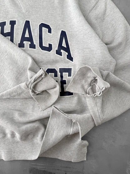 Ithaca College Sweatshirt 90's - Large