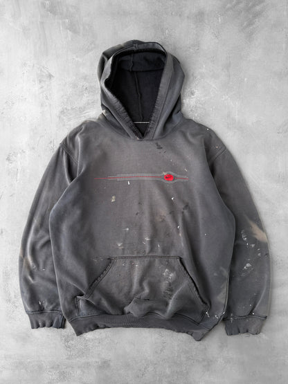 Thrashed Nike Hoodie Y2K - XL